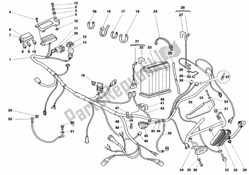 Todas las partes para Arnés De Cableado de Ducati Monster 900 S 1998